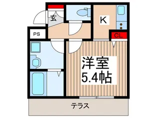メゾン・ジュジュ与野本町【1階】の間取り