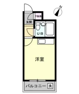 アムール豊玉【2階】の間取り