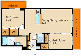 Seaside House【3階】の間取り