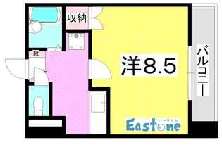 KL荒田【4階】の間取り