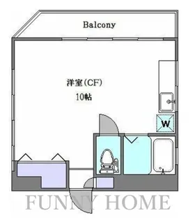 エスペラント小杉【2階】の間取り