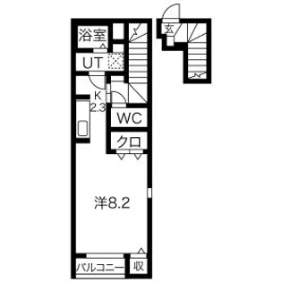 Avance【2階】の間取り