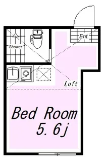 ユナイト中央カステーリャ・デ・ボレロ【1階】の間取り