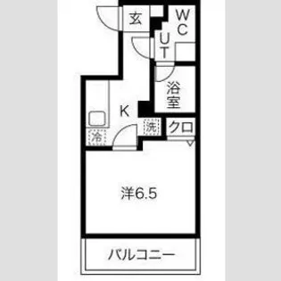 エルスタンザ通町【1階】の間取り