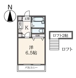 グランシャトー金沢文庫【2階】の間取り