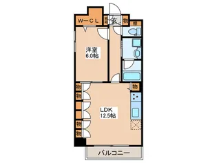 メゾンジェルメ【3階】の間取り