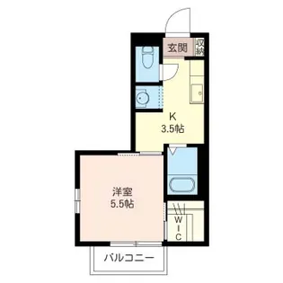 ハイネス【2階】の間取り