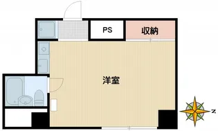 フェリオ西早稲田【4階】の間取り