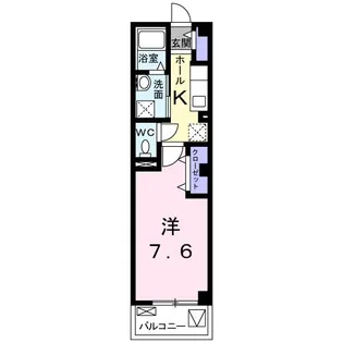 ヒルメゾン【2階】の間取り