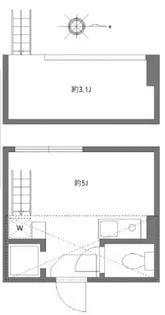 マルズモリシタ【2階】の間取り