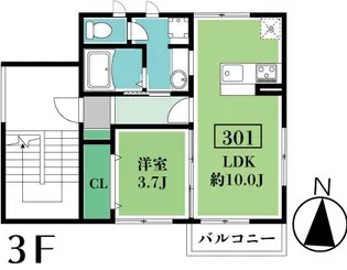 Ramiuj【3階】の間取り