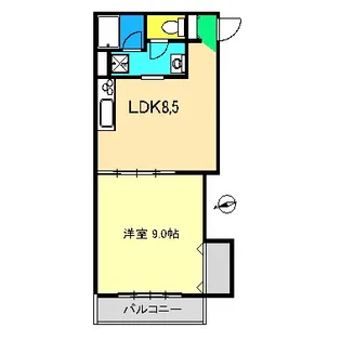 セントファーム II【1階】の間取り