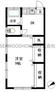 グリーンピア釜利谷【2階】の間取り