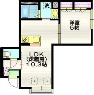 Andante【1階】の間取り