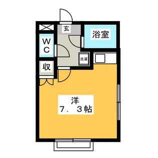 green grass【2階】の間取り