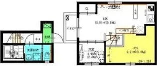 AX新町(アークス新町)の間取り