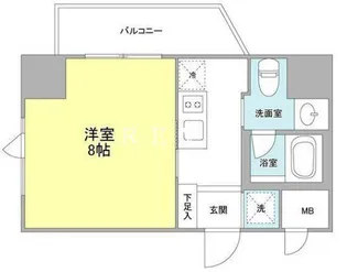 エムレジデンス浅草橋【2階】の間取り