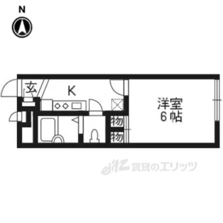 レオパレスセレーノ【1階】の間取り
