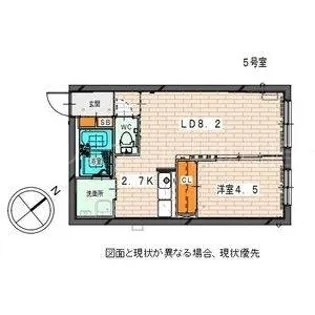 B bloom 14(ブルーム14)【3階】の間取り