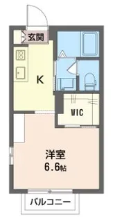 シンシアK【2階】の間取り