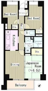 シティハイム京島【2階】の間取り