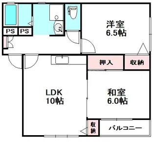 セピアコート豊中【2階】の間取り