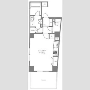 レーベンシティオ浅草ハイセレサ【3階】の間取り
