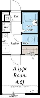 リブリ・ラメール【2階】の間取り