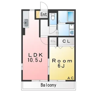 レトア鈴木【1階】の間取り