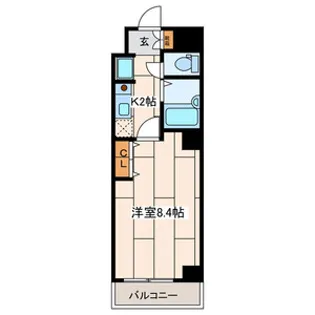 パール横浜東口壱番館【7階】の間取り