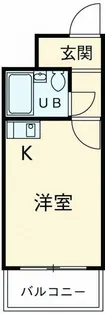 スカイコート横浜弘明寺【2階】の間取り