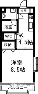 ピュールI・T【2階】の間取り