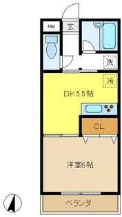 グランシャリオまちだ【1階】の間取り