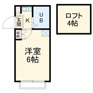 アメニティ東戸塚【2階】の間取り