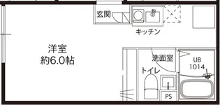 レピュア蓮根レジデンスWEST【2階】の間取り
