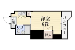 ハイツ星ヶ峯【2階】の間取り