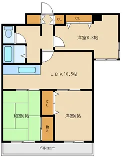 トーカド宮崎台【2階】の間取り