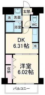 NOWA BUILD.V【4階】の間取り