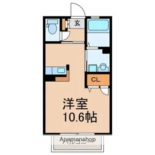 イストワール壱番館【1階】の間取り
