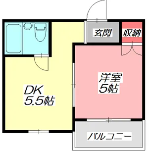 リバーランド第3ビル【3階】の間取り