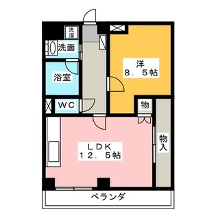 グレース川口【4階】の間取り