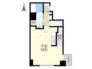 EAST CONCIE【7階】の間取り