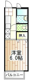 シティハイツ相模【1階】の間取り