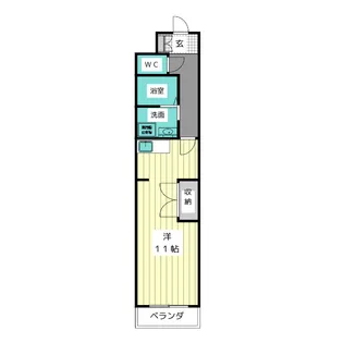 グラース社ケ丘【1階】の間取り