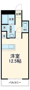 ベルコート三好II【1階】の間取り