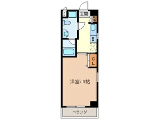 エイムオーエス島崎町マンション【4階】の間取り