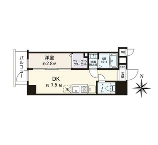 VISTA豊島【10階】の間取り