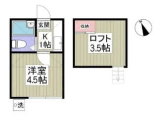 ベルB【1階】の間取り