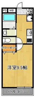 SAKASU HIROO【1階】の間取り