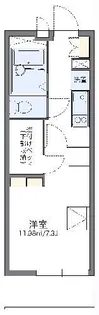 レオパレス槙【2階】の間取り